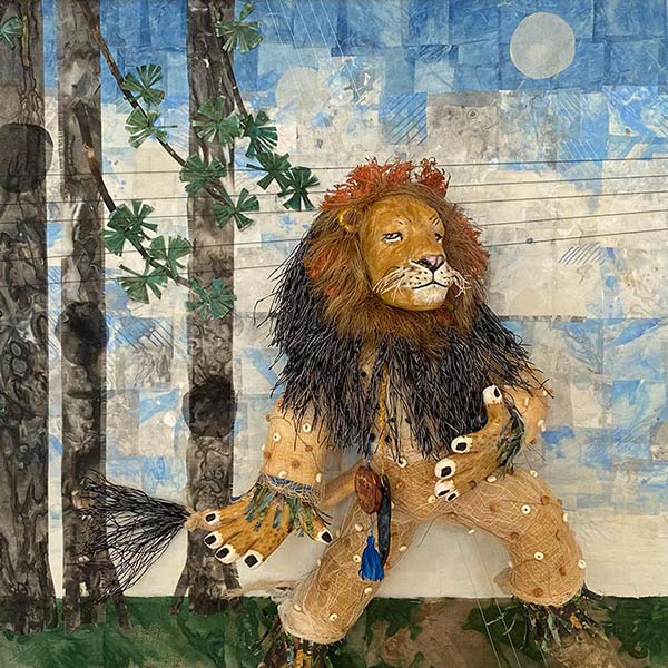 The Royal March of the Lion - 20″ x 24″ x 5″