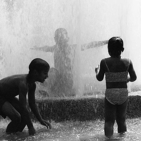 Children at Fountain #2 - Washington Square Park, NYC - 2000
