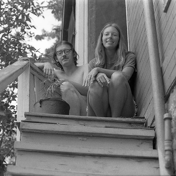 Couple with Pot Plant - Boulder, Colorado - 1970