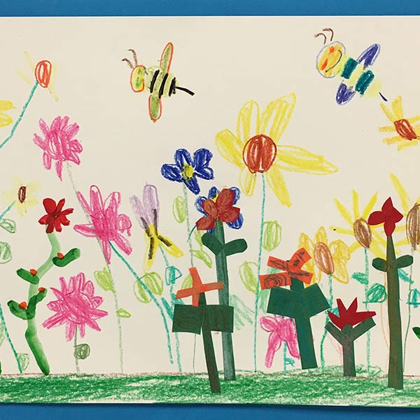 Garden with Insects - Kindergarten