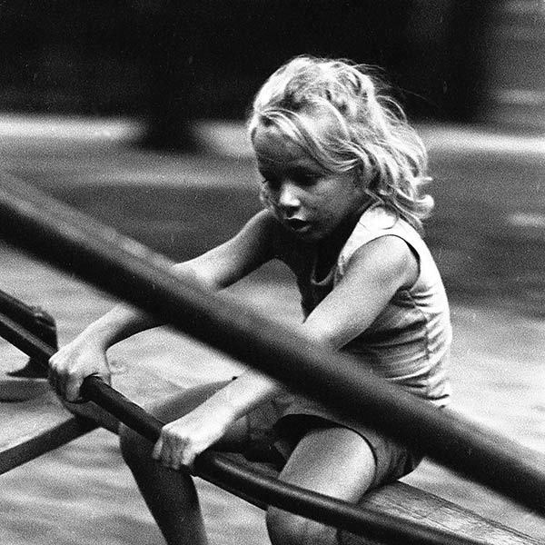 Girl at Park - Caldwell, NJ - 1969