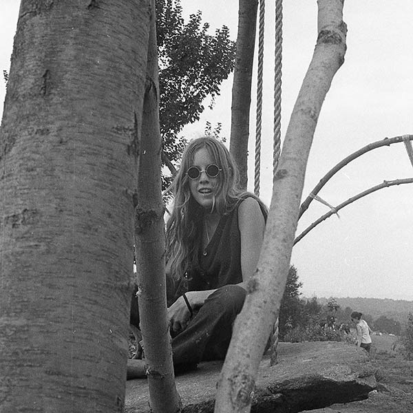 Girl on Swing - Woodstock Music Festival Bethel, New York - 1969