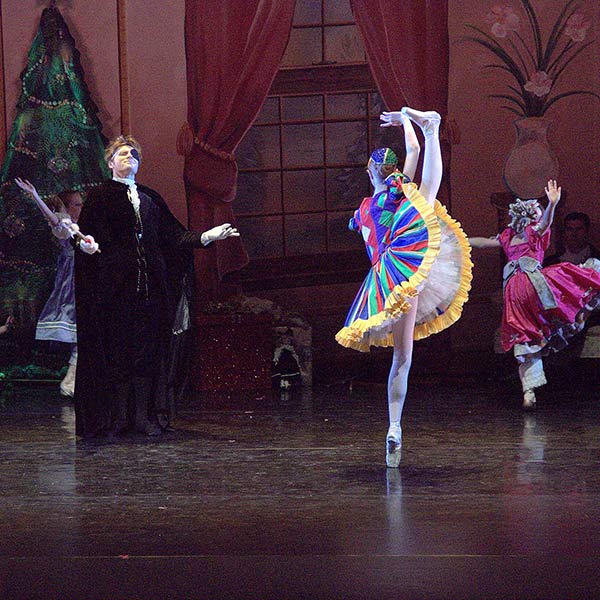 Harlequin and Drosselmeyer - Performance ~ The Nutcracker - 2011