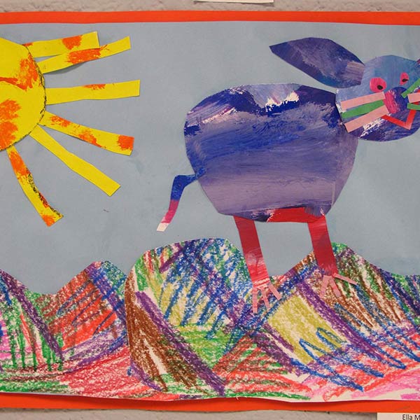 In the style of Eric Carle - Grade 1