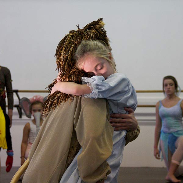 Lion and Young Girl - Rehearsal ~ The Carnival of the Animals - 2013