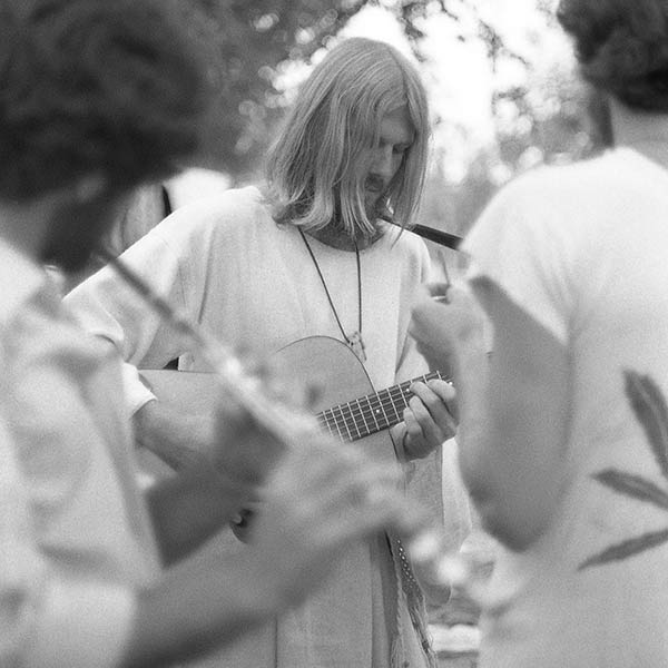 Musician in White - Boulder Whole Earth Festival, Colorado - 1970