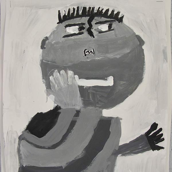 Self-Portrait in the style of Picasso - Grade 5