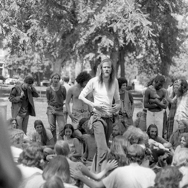 Steve Gaskin - Boulder Whole Earth Festival, Colorado - 1970