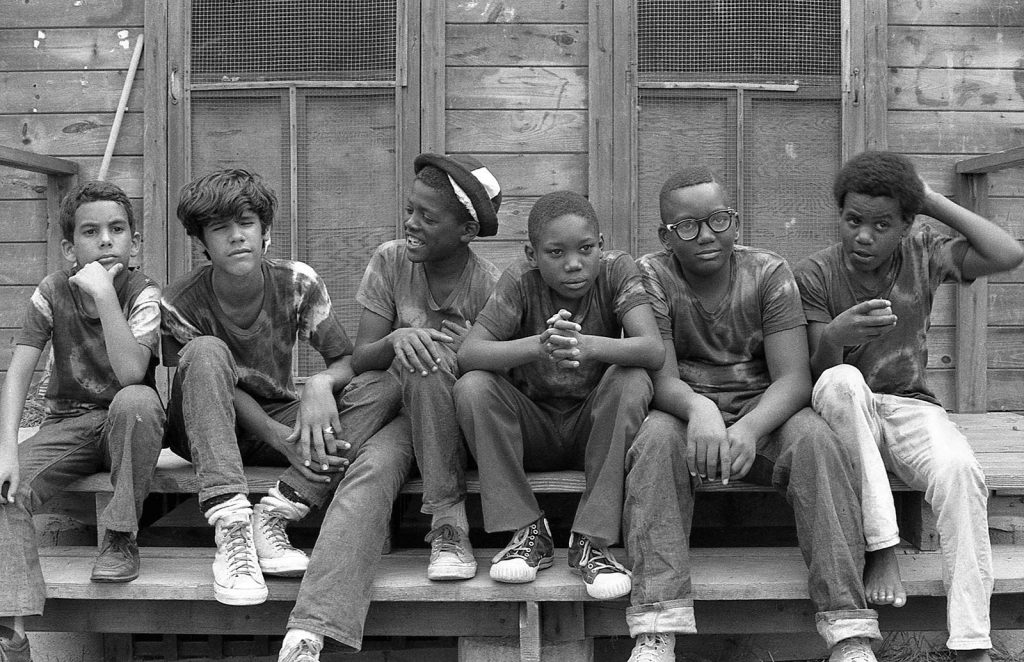 boys-on-cabin-steps-Silver-Lake