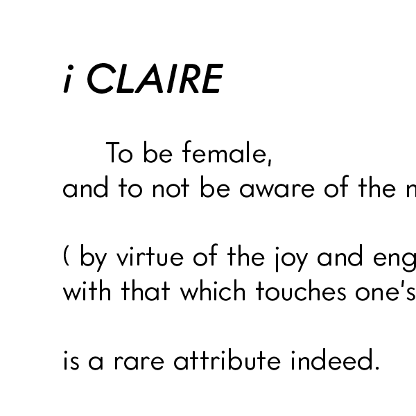 iCLAIRE