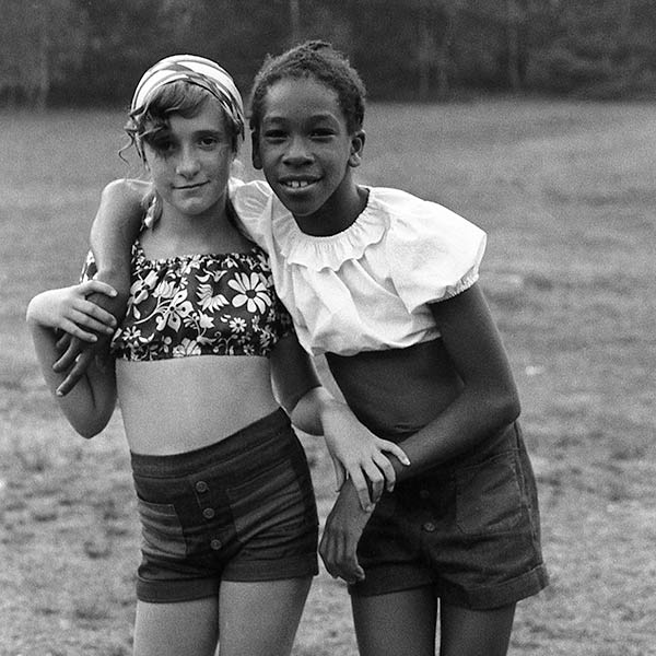 Two Girls Standing