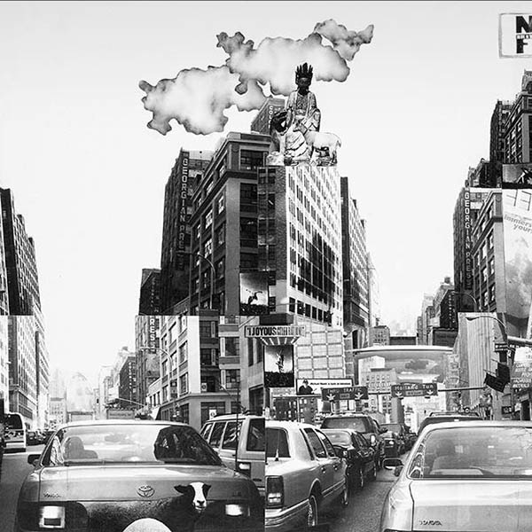 Leaving New York - Photo Collage using all photos taken by DAW - Original 30″ x 40″ - Archival prints available - 1999