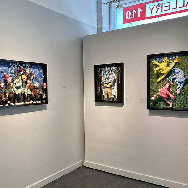 2022 The Carnival of the Animals, Solo Show, Gallery 110, Seattle, WA