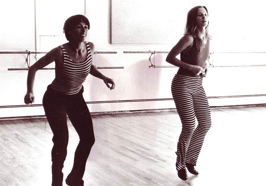 Brenda Bufalino and DW at the Dancing Theater, New Paltz, New York, 1976